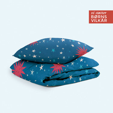 Sengetøj til børn – designet af Ulrikke Toft Simonsen for Børns Vilkår